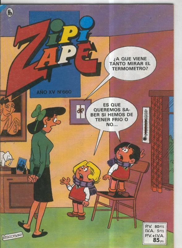 Bruguera: Zipi y Zape semanal numero 660: Zipi/zape: Tacañerias