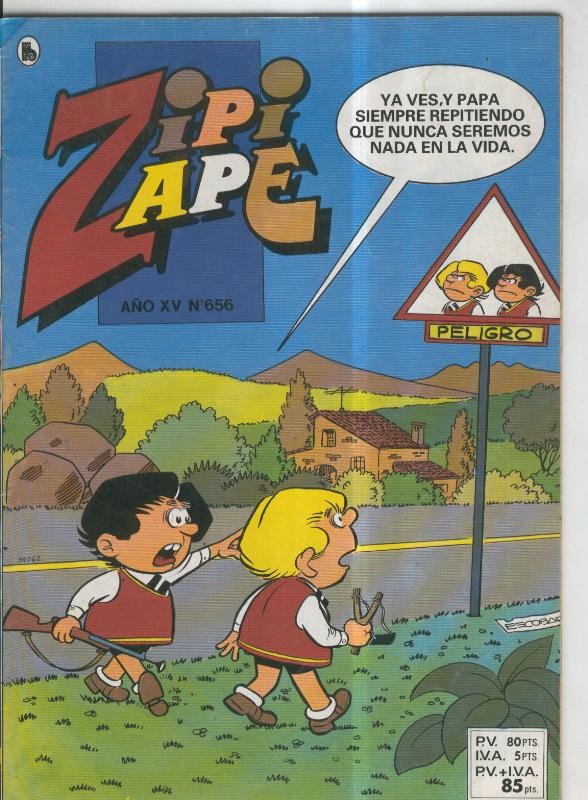 Bruguera: Zipi y Zape semanal numero 656: Zipi/zape: Quitandose años