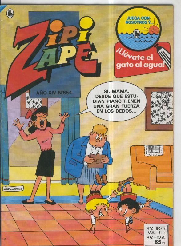 Bruguera: Zipi y Zape semanal numero 654: Zipi/zape: Frios diferentes