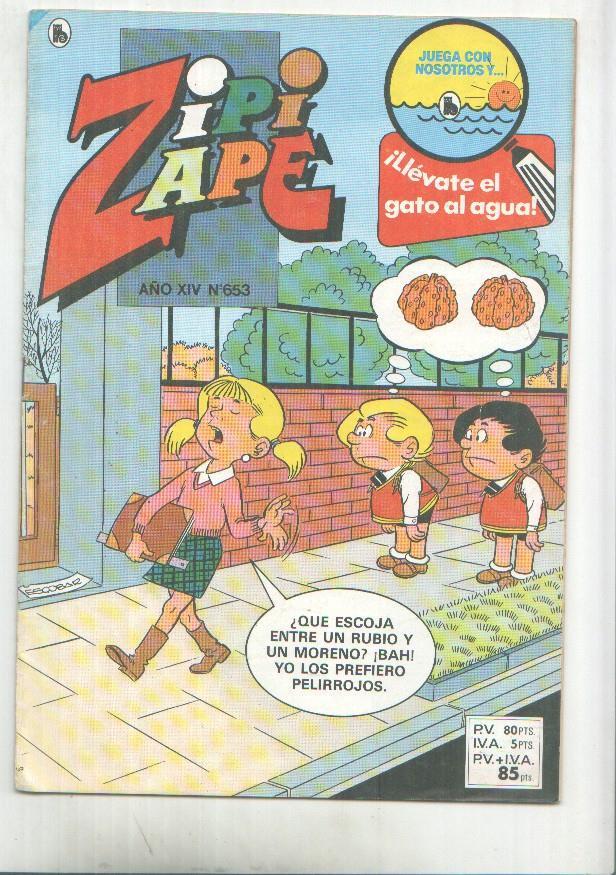 Zipi y Zape semanal numero 653: Zipi/zape: El participio pasado