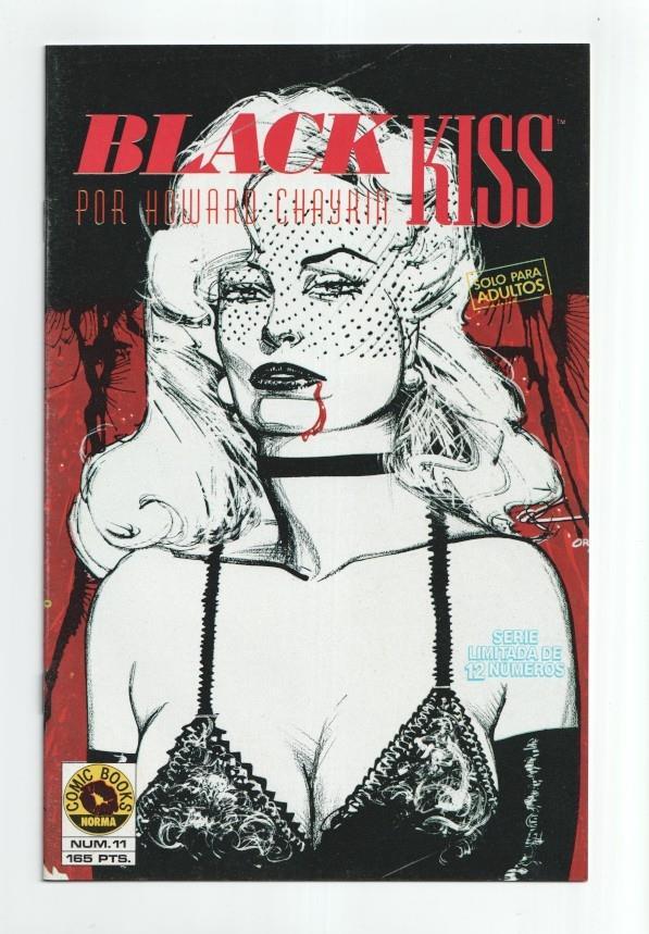 Comic Books: Black Kiss numero 11