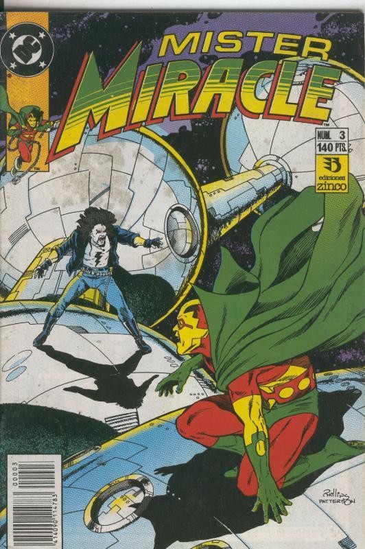 Zinco: Mister Miracle numero 3: Simbiosis perfecta