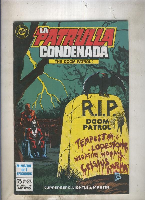 La Patrulla Condenada numero 05: El orden natural