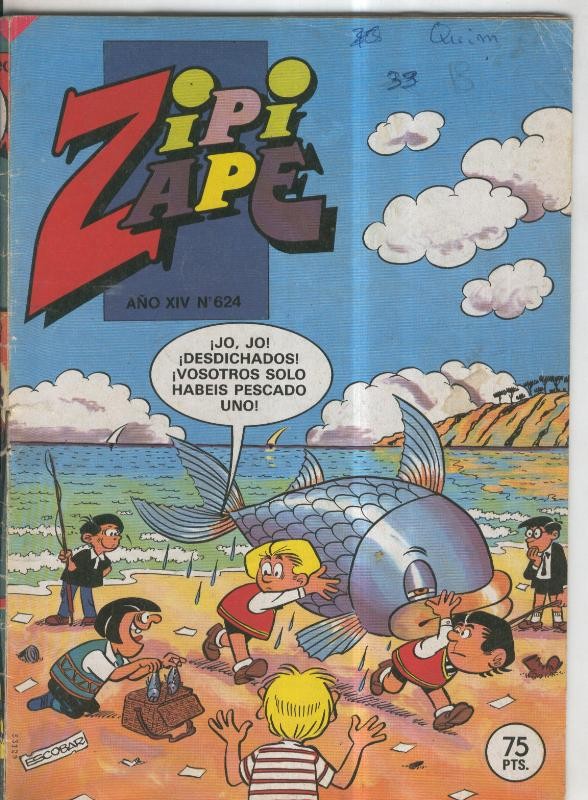 Bruguera: Zipi y Zape semanal numero 624: Zipi/zape: 