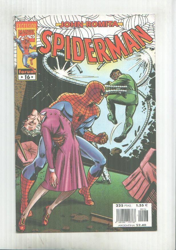 Planeta: Spiderman de John Romita numero 16: Los tentaculos y la trampa