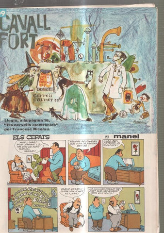 Revista: Cavall Fort numero 109, 1967: Els cepat- Els padrins de Sant Boi- La casa 