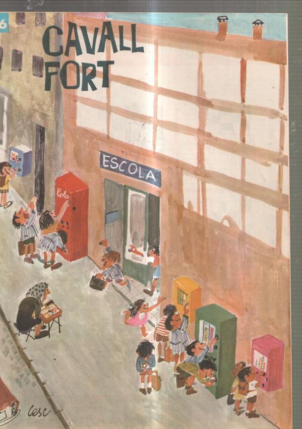 Revista: Cavall Fort numero 106, 1967: El mon de cada dia- La casa sota la sorra- 