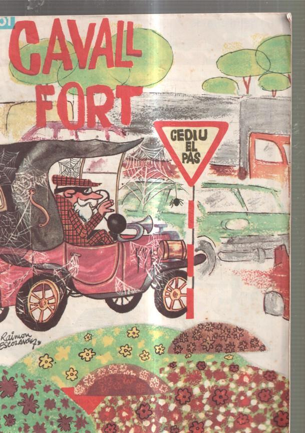 Revista: Cavall Fort numero 101, 1961: Dido- La casa sota la sorra- El lleo i la seva