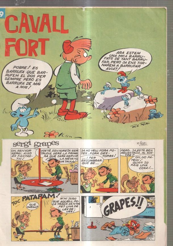 Revista: Cavall Fort numero 099, 1967: Sergi Grapes- Dido- La casa sota la sorra- 
