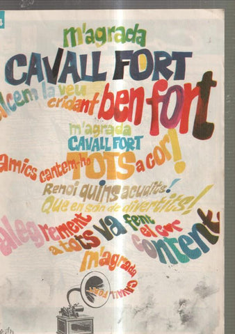 Revista Cavall Fort numero 094, 1967: La casa sota la sorra- Manresa, primera