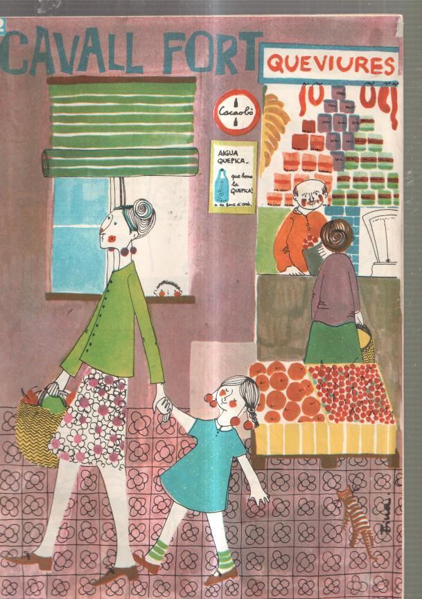 Revista Cavall Fort numero 092, 1967: Jocs valents- La casa sota la sorra- Ha mort