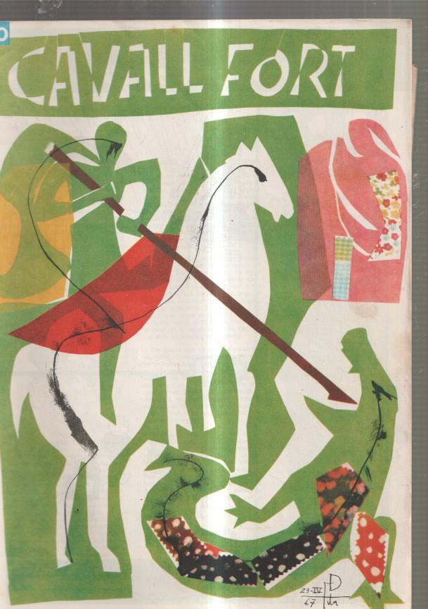 Revista Cavall Fort numero 090. 1967: El mon de cada dia- La casa sota la sorra-