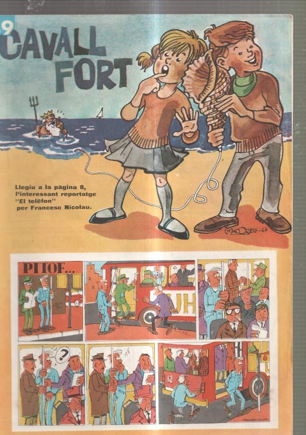 Revista Cavall Fort numero 089, 1967: Jocs valents- Els galifardeus- L inefable