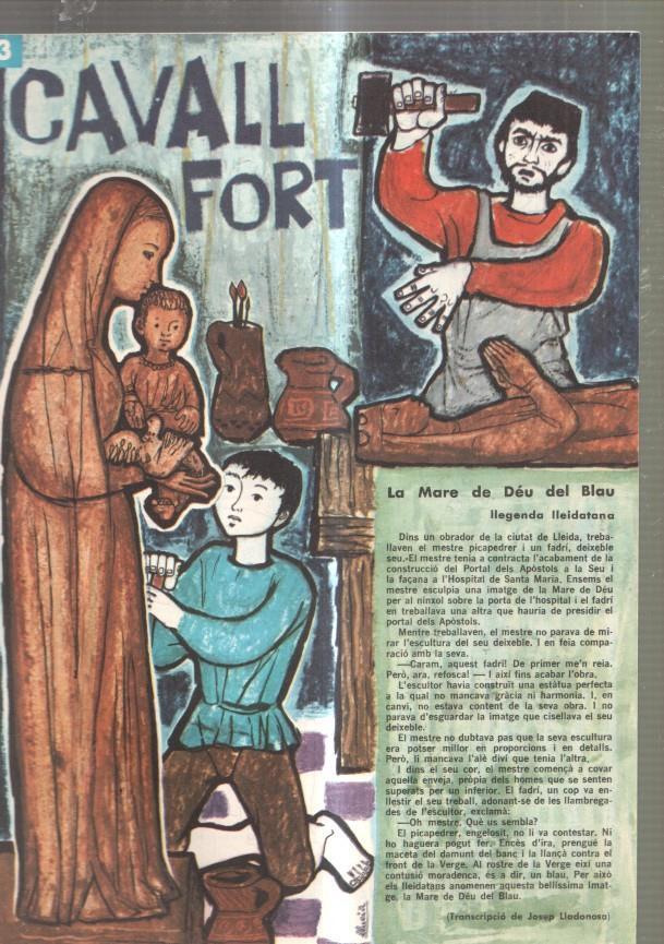 Revista Cavall Fort numero 083, 1967: Els galifardeus- Les aventures de Gil Pupil la