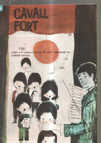 Revista Cavall Fort numero 077, 1966: Mireia- Marta i el secret de la cosina Mi-