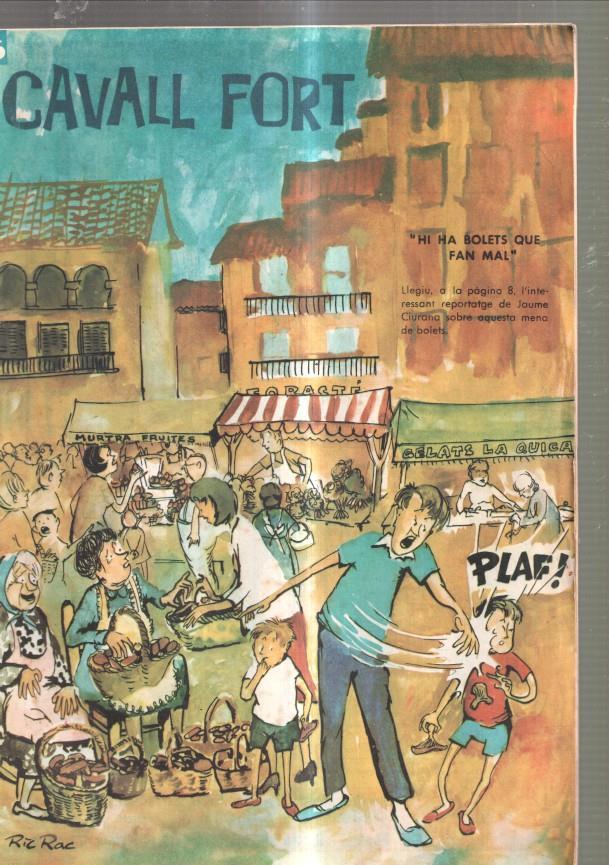 Revista Cavall Fort numero 076, 1966: Un anonim obrer angles- Marta i el secret