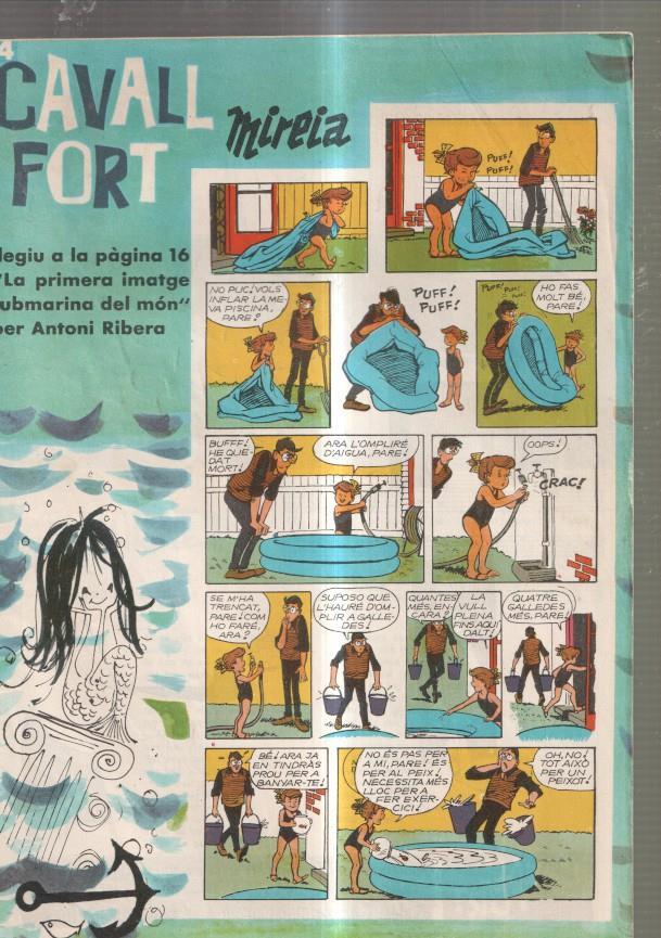 Revista Cavall Fort numero 074, 1966: Mireia- El mariner- Marta i el secret de la