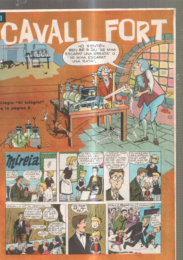 Revista Cavall Fort numero 071, 1966: L home que va fer tard- Marta i el secret