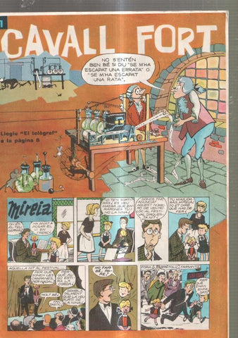 Revista Cavall Fort numero 071, 1966: L home que va fer tard- Marta i el secret