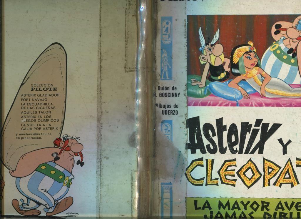 Pilote presenta: Asterix y Cleopatra (cubierta mal estado con cello lado lomo=