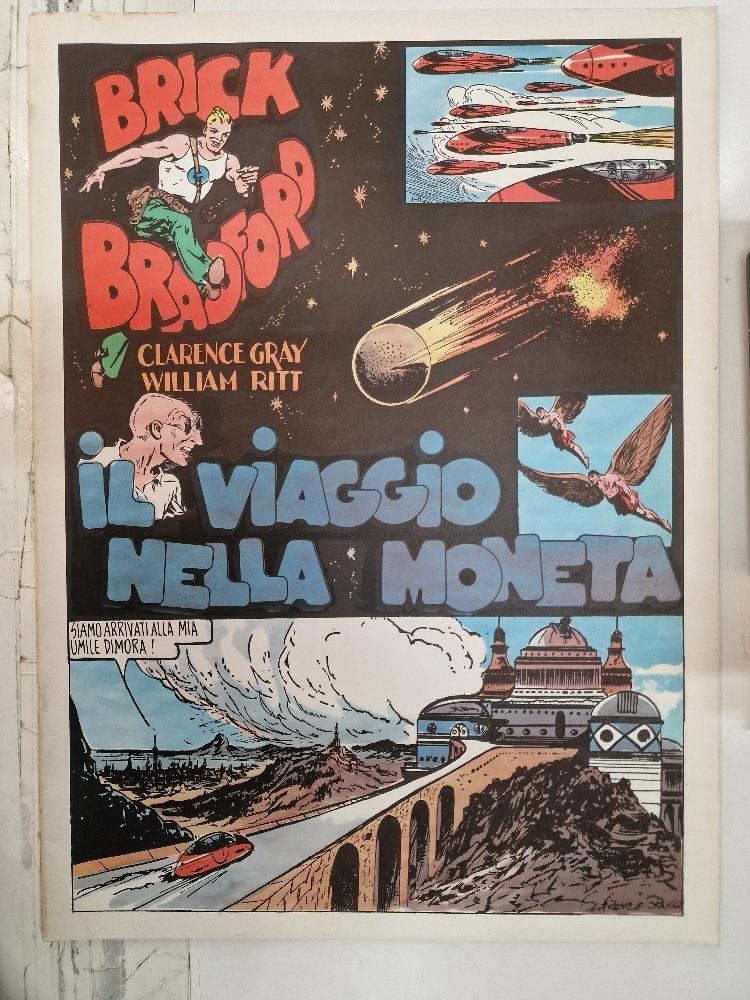 Collana/colección: Gertrie Daily num 02, Brick Bradford - il viaggio nella moneta