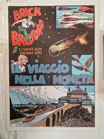 Collana/colección: Gertrie Daily num 02, Brick Bradford - il viaggio nella moneta