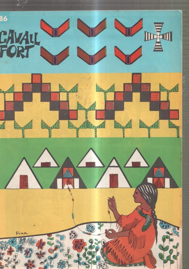 Revista: Cavall Fort numero 186, 1970: Els cepats- Els bruixots de Kibur- Tampoc 