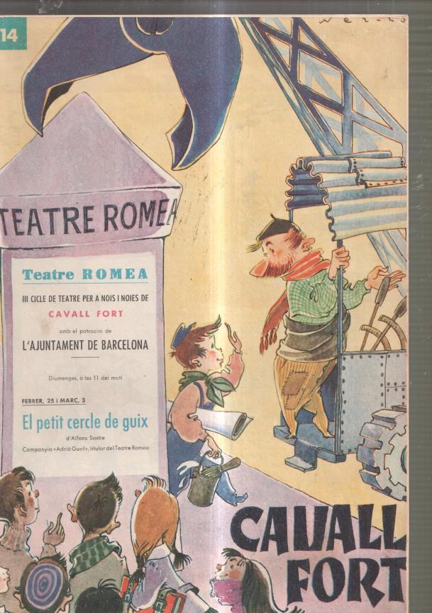 Revista: Cavall Fort numero 114, 1970: Teatre Romea, III cicle de teatre per a nois