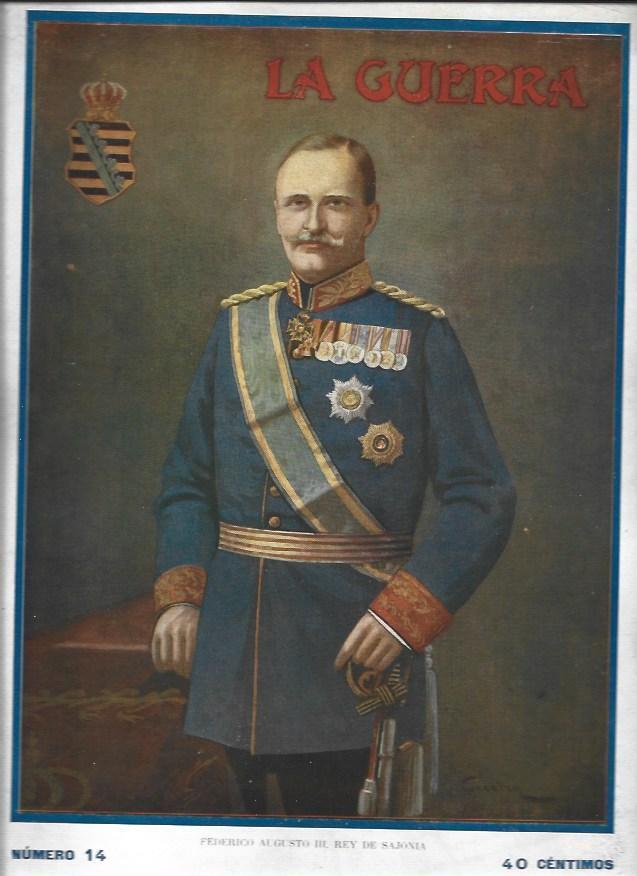 LAMINA 38815: Federico Augusto III, rey de Sajonia
