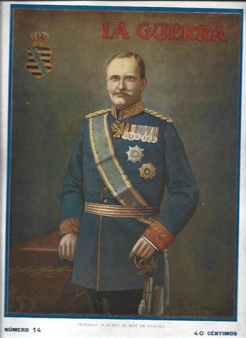LAMINA 38815: Federico Augusto III, rey de Sajonia