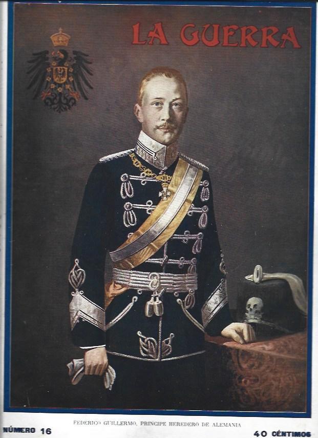 LAMINA 38817: Federico Guillermo, principe heredero de Alemania