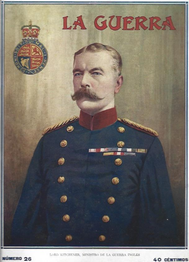 LAMINA 38827: Lord Kitchener, ministro de la guerra de Inglaterra