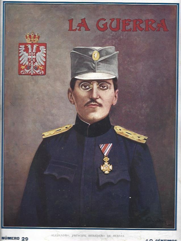 LAMINA 38830: Alejandro, principe heredero de Serbia