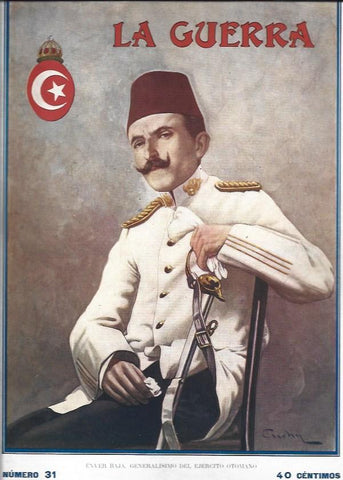 LAMINA 38832: Enver Baja, generalisimo del ejercito otomano