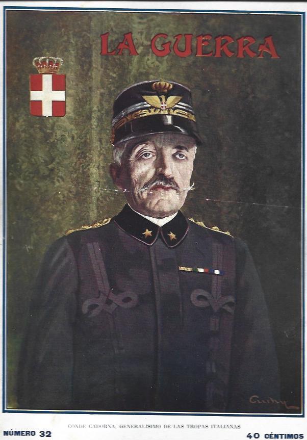 LAMINA 38833: Conde Cadorna, generalisimo de las tropas italianas