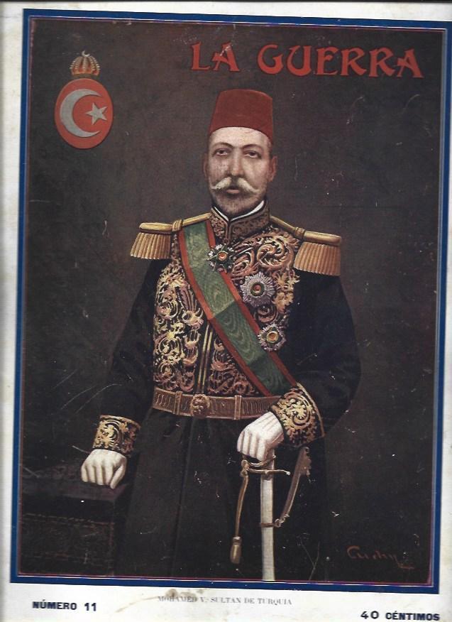 LAMINA 38812: Mohamed V, sultan de Turquia