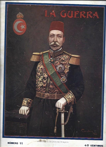 LAMINA 38812: Mohamed V, sultan de Turquia