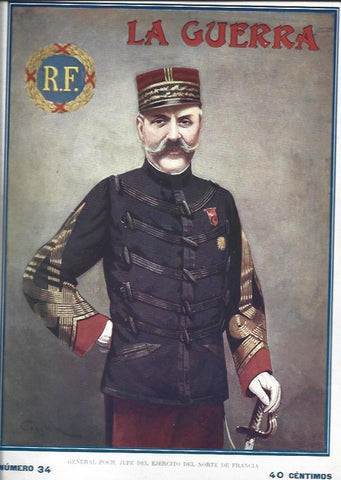 LAMINA 38835: General Folch, jefe del ejercito del norte de Francia