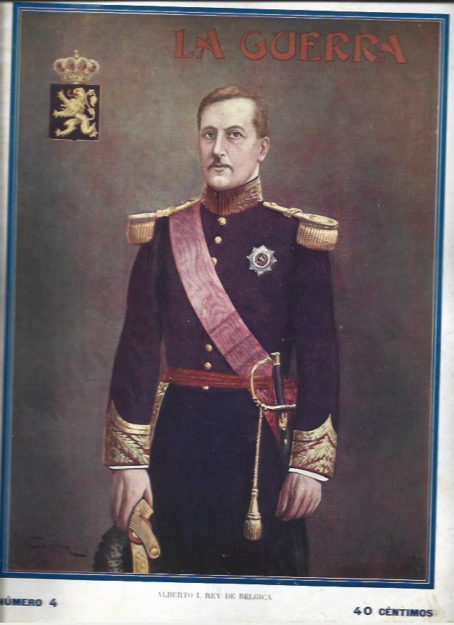 LAMINA 38805: Alberto I, rey de Belgica