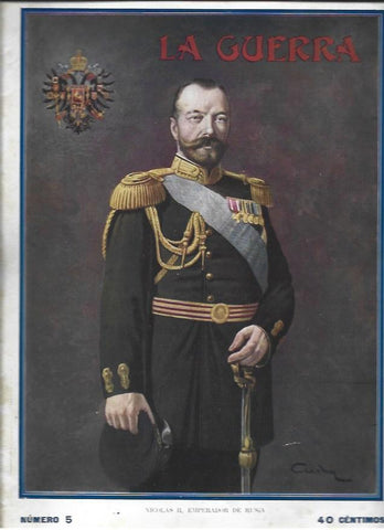 LAMINA 38806: Nicolas II, emperador de Rusia