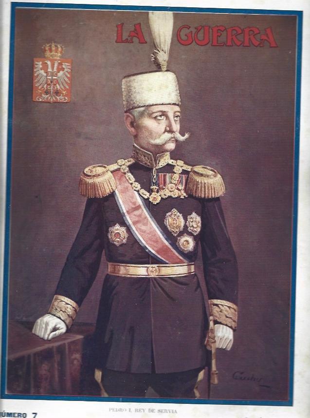 LAMINA 38808: Pedro I, rey de Serbia