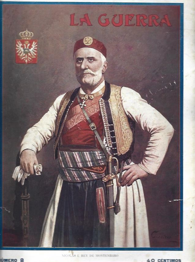 LAMINA 38809: Nicolas I, rey de Montenegro