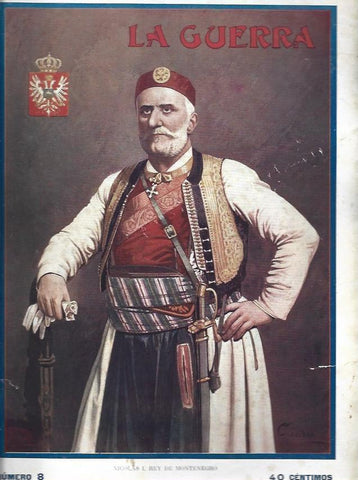 LAMINA 38809: Nicolas I, rey de Montenegro