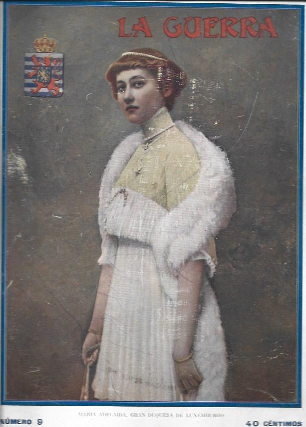 LAMINA 38810: Maria Adelaida, Gran Duquesa de Luxemburgo