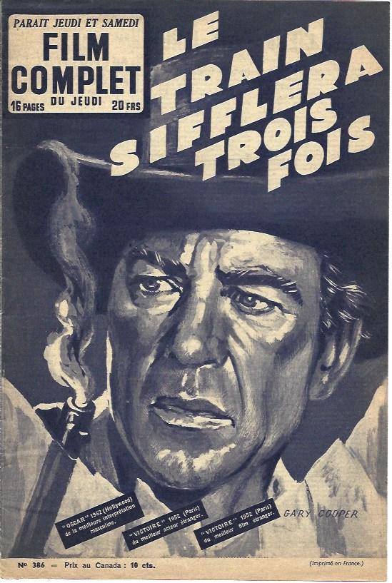 LAMINA 38868: Le train sifflera trois fois con Gary Cooper