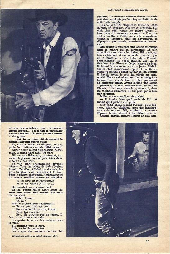 LAMINA 38874: Gary Cooper  y Grace Kelly en Le train sifflera trois fois