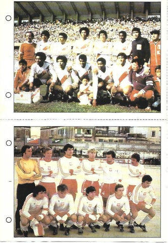 LAMINA 38790: Selección de futbol de Peru y de Polonia