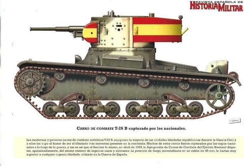 LAMINA 38842: Carro de Combate T-26 B