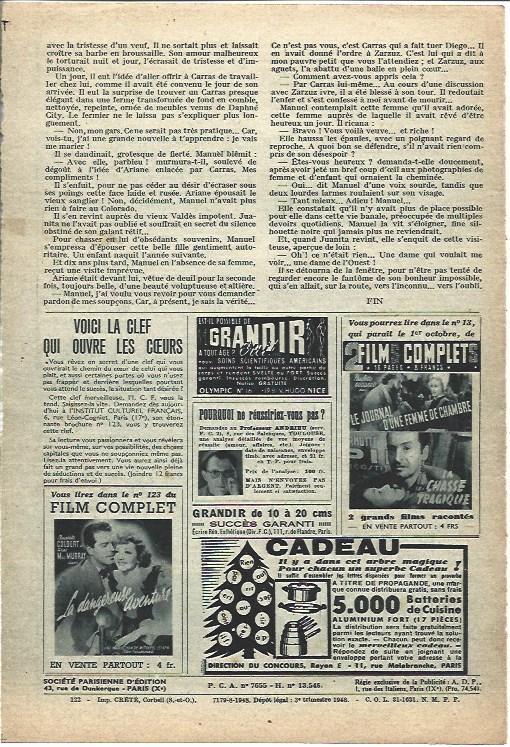 LAMINA 38851: Publicidad en la revista Film Complet