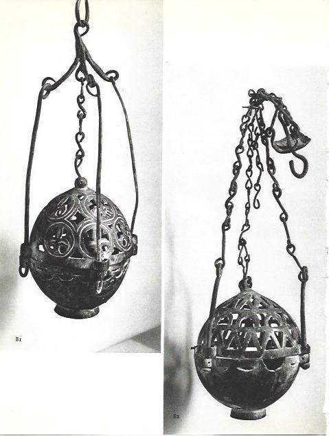 LAMINA 38736: Incensarios del Museo Episcopal de Vic